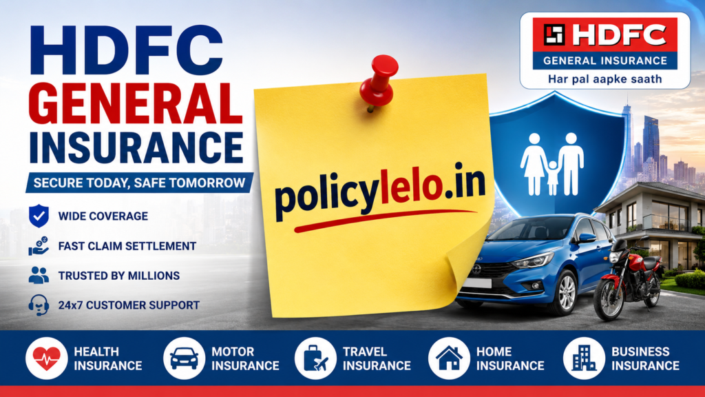 HDFC General Insurance: Plans, Benefits, Coverage & Claim